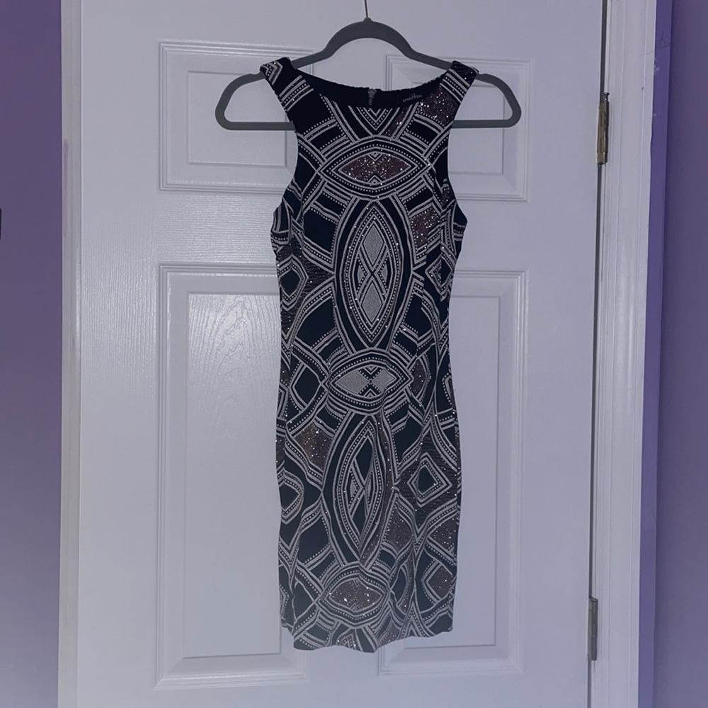 Pink and Black Sparkly Dress!